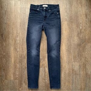 Madewell 9" High Rise Skinny Size 25